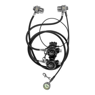 Scuba Force Black Devil Twin Tec Set III