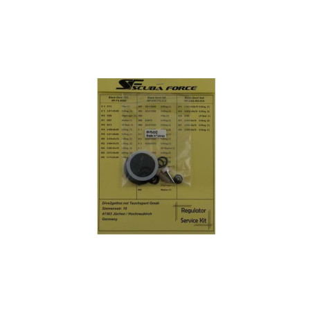 Scuba Force Black Devil Service Kit TECH 1st Stage